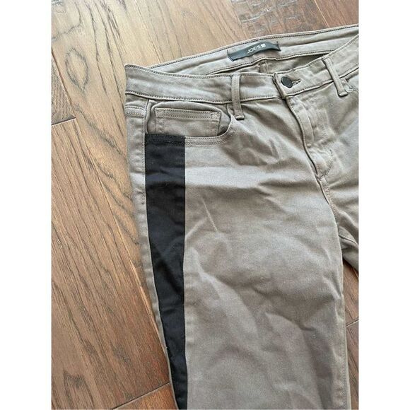Joe’s Skinny Ankle Gray Jeans Black Hip Stripe size 30 - Picture 8 of 8